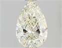 Natural Diamond 1.00 Carats, Pear with  Cut, L Color, SI2 Clarity and Certified by GIA