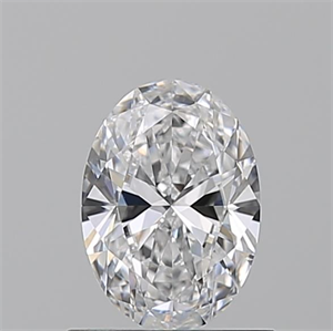 Picture of Natural Diamond 0.70 Carats, Oval with  Cut, D Color, VS2 Clarity and Certified by GIA