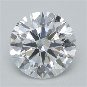 Picture of Lab Grown Diamond 1.15 Carats, Round with Ideal Cut, D Color, VVS2 Clarity and Certified by IGI