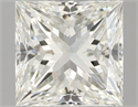Natural Diamond 1.50 Carats, Princess with  Cut, H Color, VVS1 Clarity and Certified by IGI