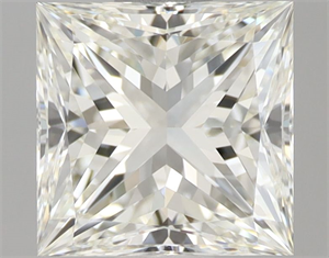 Picture of Natural Diamond 1.50 Carats, Princess with  Cut, H Color, VVS1 Clarity and Certified by IGI