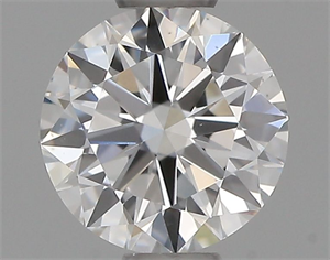 Picture of Natural Diamond 0.50 Carats, Round with Very Good Cut, E Color, VS2 Clarity and Certified by GIA