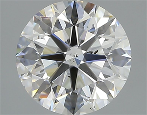 Picture of Natural Diamond 1.70 Carats, Round with Excellent Cut, E Color, SI1 Clarity and Certified by GIA