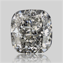 Natural Diamond 0.50 Carats, Cushion with  Cut, H Color, SI1 Clarity and Certified by GIA