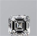 Natural Diamond 1.50 Carats, Asscher with  Cut, G Color, VS2 Clarity and Certified by GIA