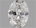 Diamante Natural 0.42 quilates, Ovalado , Color E, claridad IF y certificado GIA