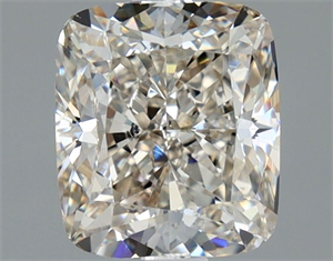 Foto Diamante Natural 2.01 quilates, Del cojín , Color K, claridad SI1 y certificado GIA de