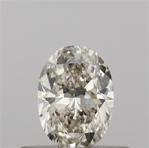 Picture of Natural Diamond 0.40 Carats, Oval with  Cut, I Color, VS2 Clarity and Certified by IGI