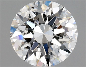 Foto Diamante Natural 0.70 quilates, Redondo , Color E, claridad SI1 y certificado GIA de