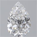 Natural Diamond 1.51 Carats, Pear with  Cut, D Color, VVS1 Clarity and Certified by GIA