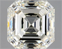 Natural Diamond 1.01 Carats, Asscher with  Cut, K Color, VS1 Clarity and Certified by GIA