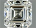 Natural Diamond 1.00 Carats, Asscher with  Cut, J Color, VS2 Clarity and Certified by IGI
