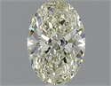 Natural Diamond 1.03 Carats, Oval with  Cut, J Color, VVS2 Clarity and Certified by IGI