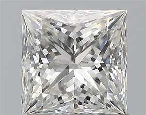 Foto Diamante Natural 1.01 quilates, Princesa , Color G, claridad VS1 y certificado GIA de