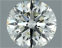 Diamante Natural 0.72 quilates, Redondo , Color J, claridad VS1 y certificado IGI