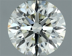 Foto Diamante Natural 0.72 quilates, Redondo , Color J, claridad VS1 y certificado IGI de