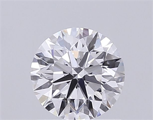 Picture of Lab Grown Diamond 1.03 Carats, Round with Excellent Cut, D Color, VVS1 Clarity and Certified by IGI