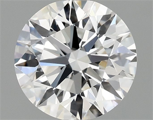 Picture of Lab Grown Diamond 1.06 Carats, Round with Ideal Cut, E Color, VS1 Clarity and Certified by IGI