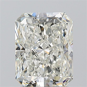 Foto Diamante Natural 1.50 quilates, Radiante , Color J, claridad SI1 y certificado GIA de