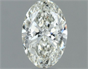 Diamante Natural 0.51 quilates, Ovalado , Color I, claridad IF y certificado IGI