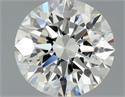 Diamante Natural 0.53 quilates, Redondo , Color H, claridad VS1 y certificado GIA