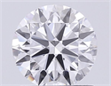 Lab Grown Diamond 0.90 Carats, Round with Excellent Cut, D Color, VS1 Clarity and Certified by IGI