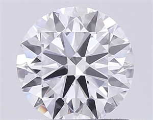 Picture of Lab Grown Diamond 0.90 Carats, Round with Excellent Cut, D Color, VS1 Clarity and Certified by IGI