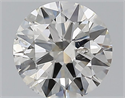 Natural Diamond 1.00 Carats, Round with Excellent Cut, G Color, SI2 Clarity and Certified by GIA