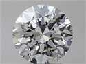 Diamante Natural 1.70 quilates, Redondo , Color I, claridad SI2 y certificado HRD