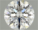 Diamante Natural 0.43 quilates, Redondo , Color E, claridad VVS2 y certificado GIA