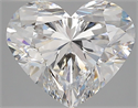 Natural Diamond 4.02 Carats, Heart with  Cut, E Color, VS2 Clarity and Certified by GIA