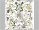Diamante Natural 5.02 quilates, Princesa , Color J, claridad VVS2 y certificado IGI