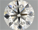Natural Diamond 0.72 Carats, Round with Very Good Cut, M Color, VVS2 Clarity and Certified by GIA