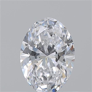 Picture of Natural Diamond 0.70 Carats, Oval with  Cut, D Color, VVS1 Clarity and Certified by GIA