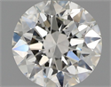Natural Diamond 0.70 Carats, Round with Excellent Cut, I Color, SI2 Clarity and Certified by GIA