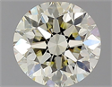 Natural Diamond 0.99 Carats, Round with Very Good Cut, M Color, VS1 Clarity and Certified by GIA