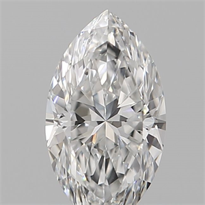 Picture of Natural Diamond 0.13 Carats, Marquise with  Cut, D Color, VVS2 Clarity and Certified by IGI