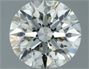 Diamante Natural 0.70 quilates, Redondo , Color I, claridad VS2 y certificado IGI
