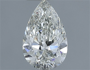 Foto Diamante Natural 0.52 quilates, De pera , Color H, claridad SI1 y certificado IGI de