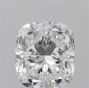 Picture of Natural Diamond 1.02 Carats, Cushion with  Cut, F Color, VVS2 Clarity and Certified by GIA