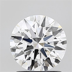 Picture of Lab Grown Diamond 1.22 Carats, Round with Ideal Cut, D Color, VS2 Clarity and Certified by IGI