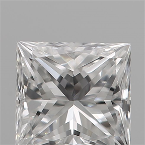 Foto Diamante Natural 0.25 quilates, Princesa , Color E, claridad VVS2 y certificado GIA de