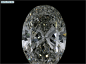Natural Diamond 1.50 Carats, Oval with  Cut, G Color, I1 Clarity and Certified by GIA