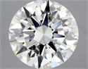 Natural Diamond 3.70 Carats, Round with Excellent Cut, L Color, VVS2 Clarity and Certified by GIA