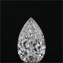 Natural Diamond 2.45 Carats, Pear with  Cut, E Color, VVS1 Clarity and Certified by GIA