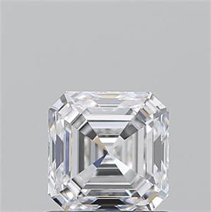 Foto Diamante Natural 1.02 quilates, Asscher , Color E, claridad VVS2 y certificado GIA de