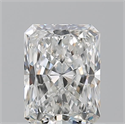 Natural Diamond 0.77 Carats, Radiant with  Cut, G Color, VS1 Clarity and Certified by GIA