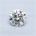 Diamante Natural 0.60 quilates, Redondo , Color K, claridad SI2 y certificado GIA