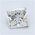 Diamante Natural 1.01 quilates, Princesa , Color G, claridad VS2 y certificado GIA