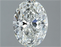 Diamante Natural 1.05 quilates, Ovalado , Color G, claridad SI1 y certificado IGI